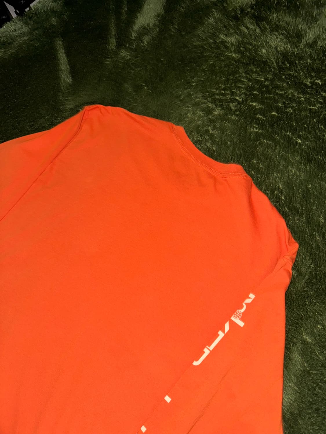 [XL] 나이키 바스켓볼 릴렉스 핏 로고 프린트 롱슬리브 티셔츠 케럿 상품이미지8