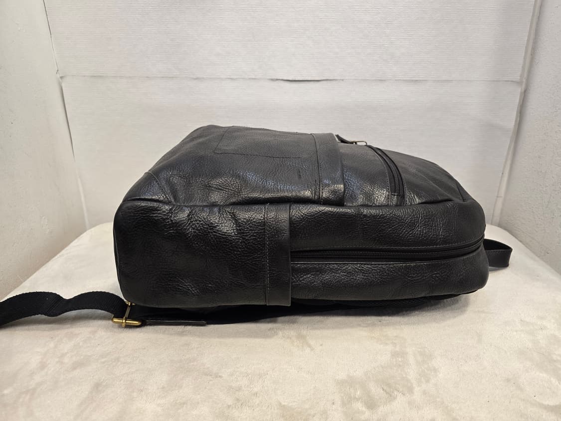 파슬 FOSSIL 트레비스 남성  블랙 소가죽 백팩 상품이미지3