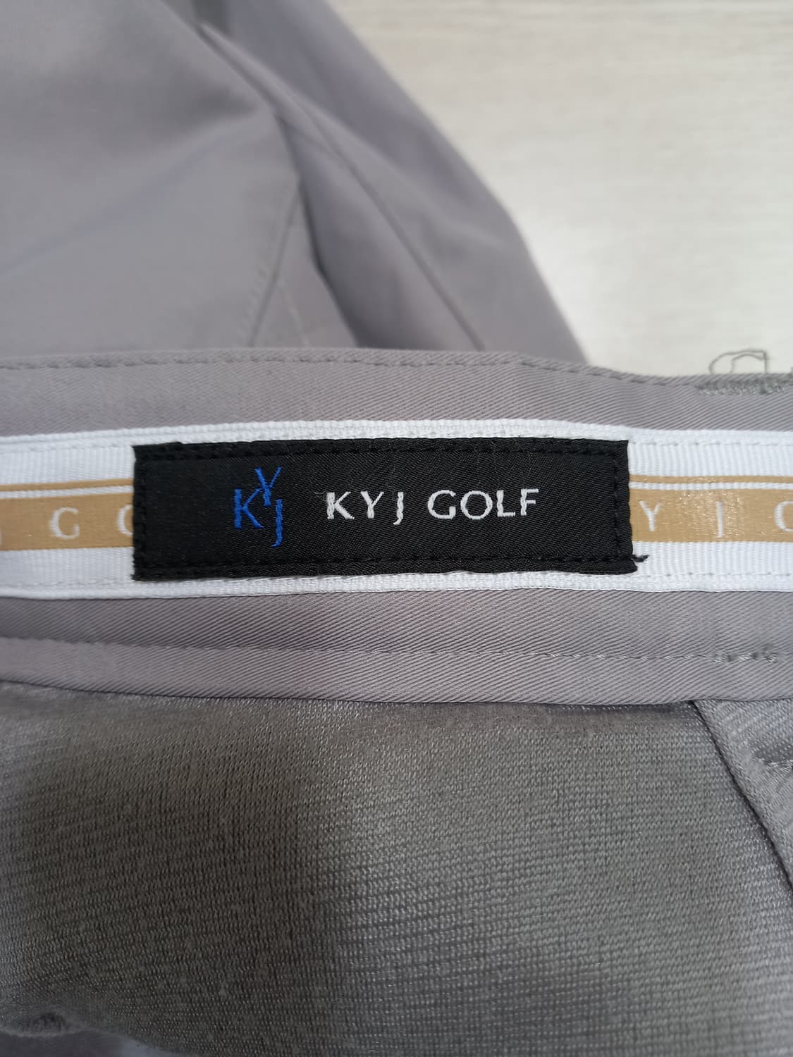 34 KYJ GOLF 기모 스판 골프바지 그레이 34-534 상품이미지7