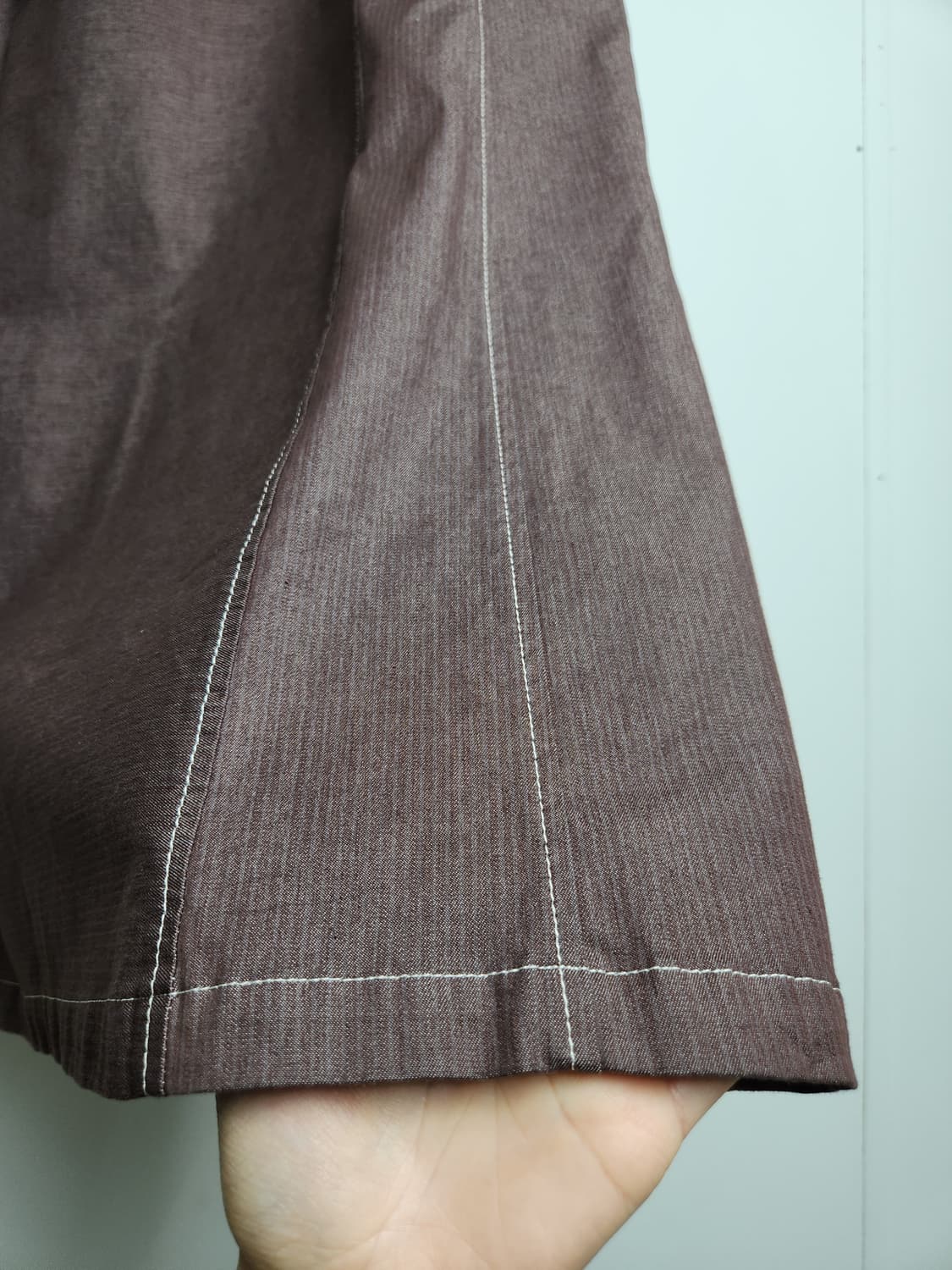 스티치 롱 스커트 상품이미지5