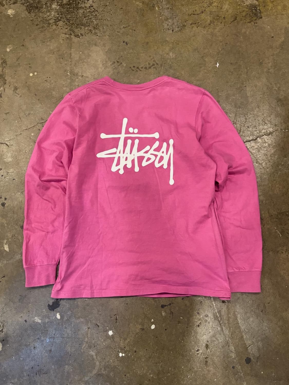 Stussy Pink Logo Long Sleeves 상품이미지9