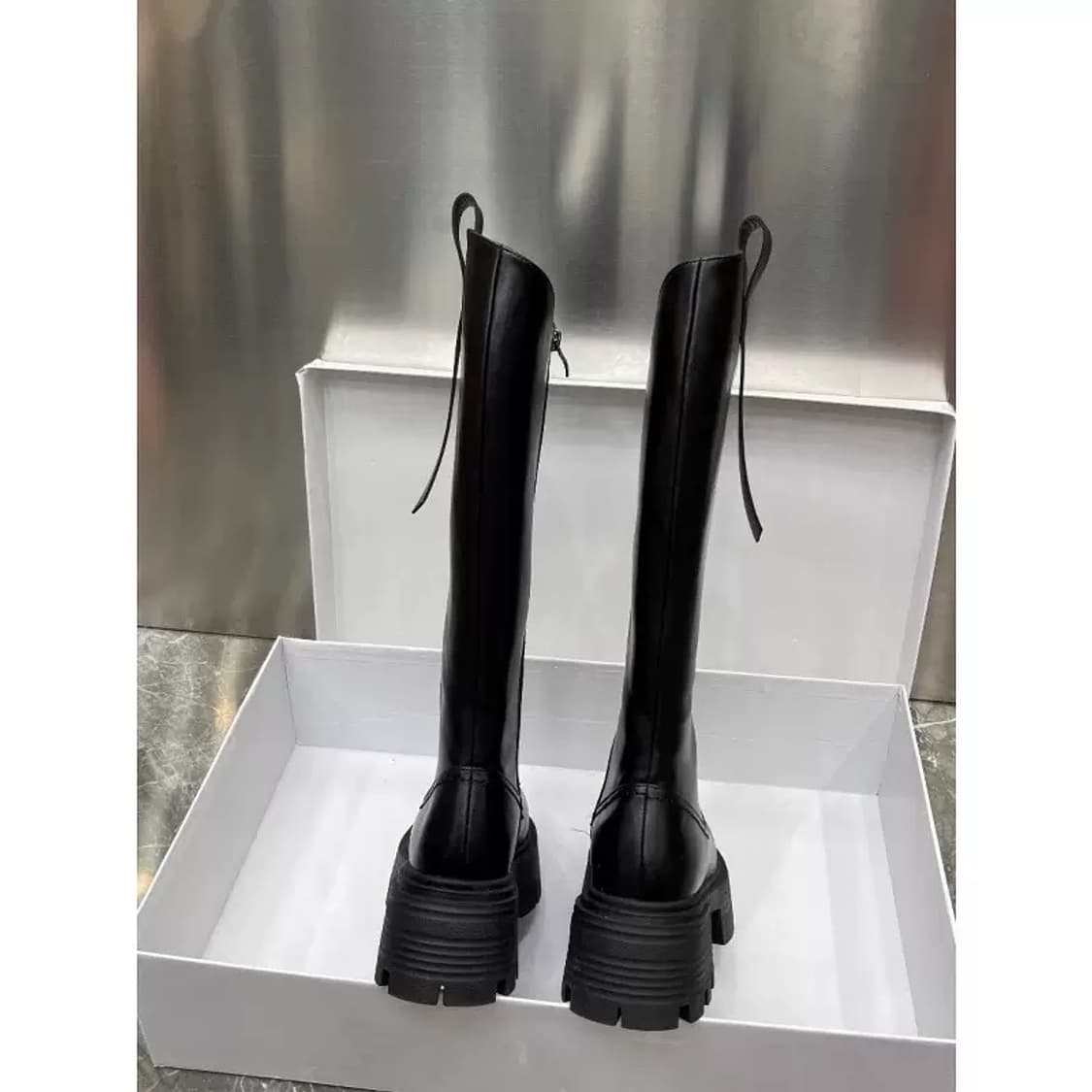 슬림 롱 플랫폼 부츠 상품이미지3