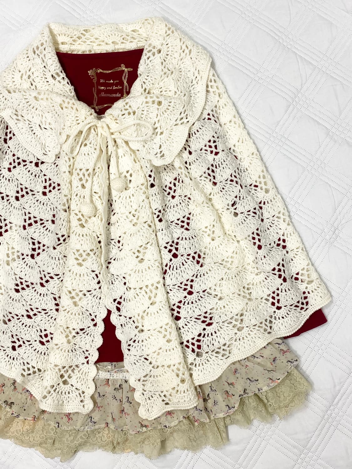 ꒰ঌ 딸기 케이크 🍰 케이프 세트 ໒꒱ 상품이미지4