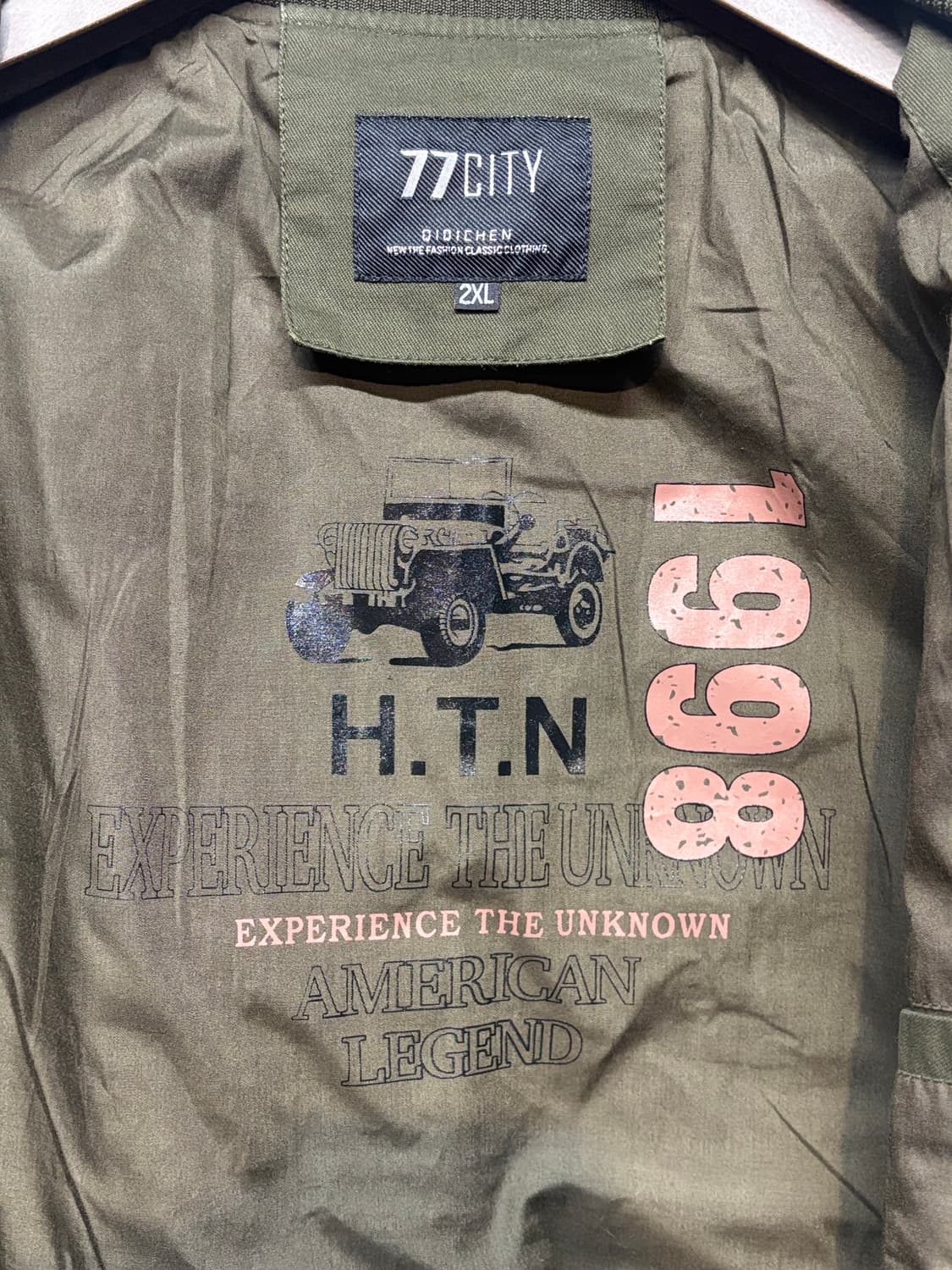 77CITY 밀리터리 패치 자켓 상품이미지6