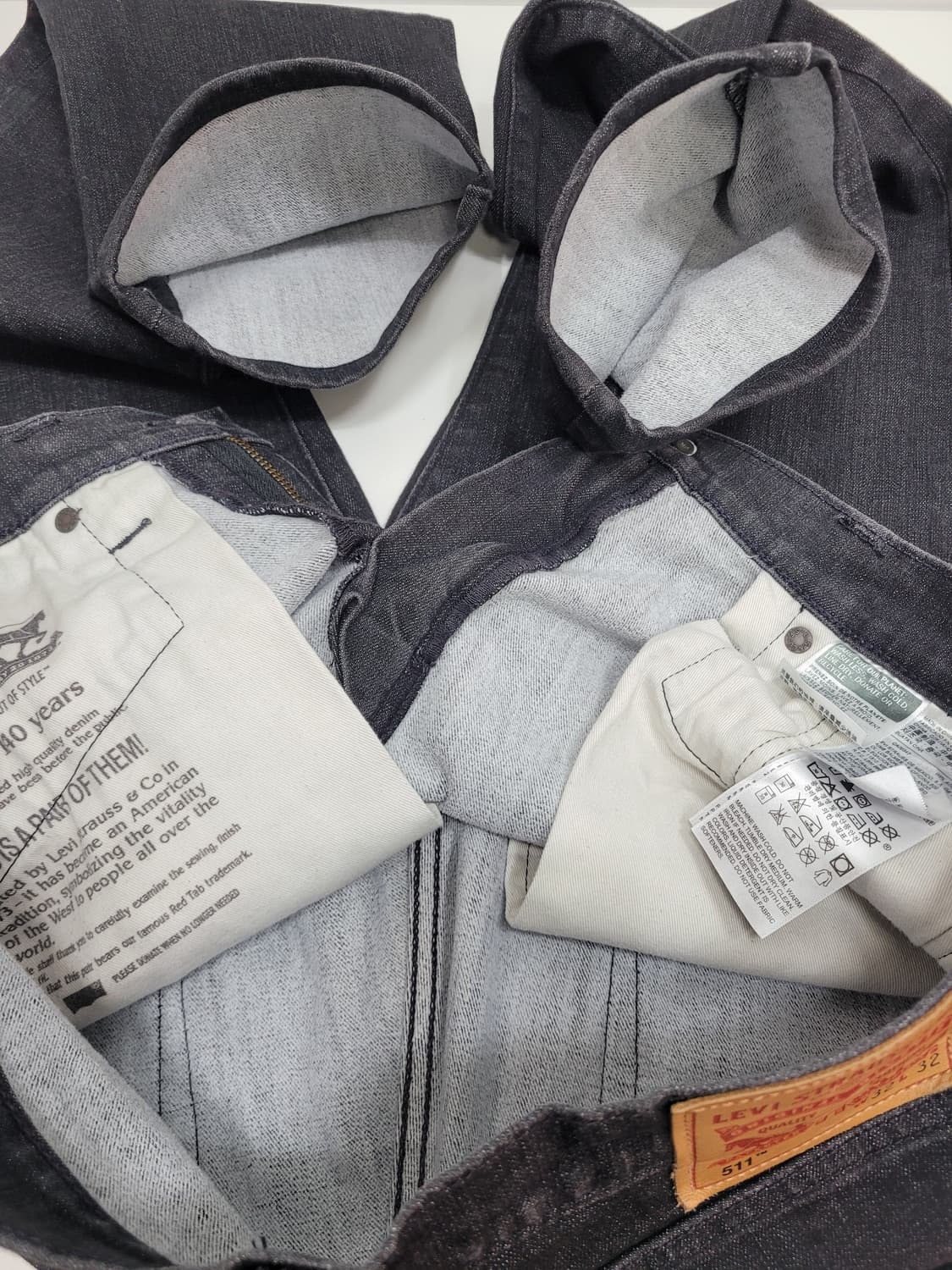 LEVI'S 리바이스 511 블랙진 데님 청바지 / 남 32 블랙
z5b 상품이미지7