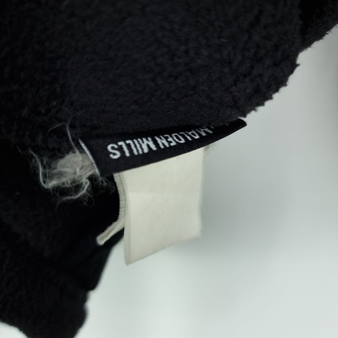 [노스페이스] 로고 자수 플리스 후리스 집업 자켓 블랙 M19600 상품이미지10