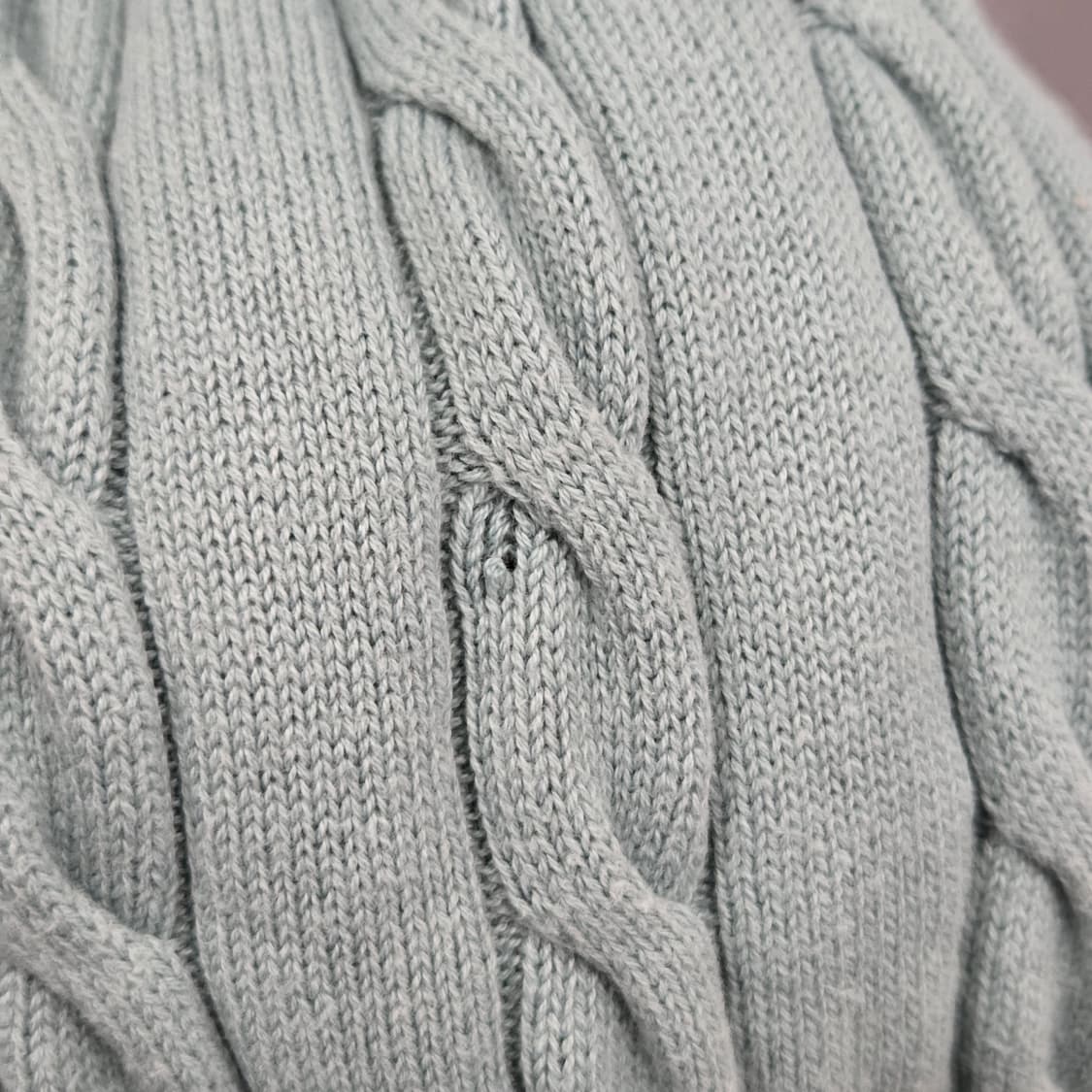 브룩스브라더스 코튼 케이블 니트 XL 상품이미지6