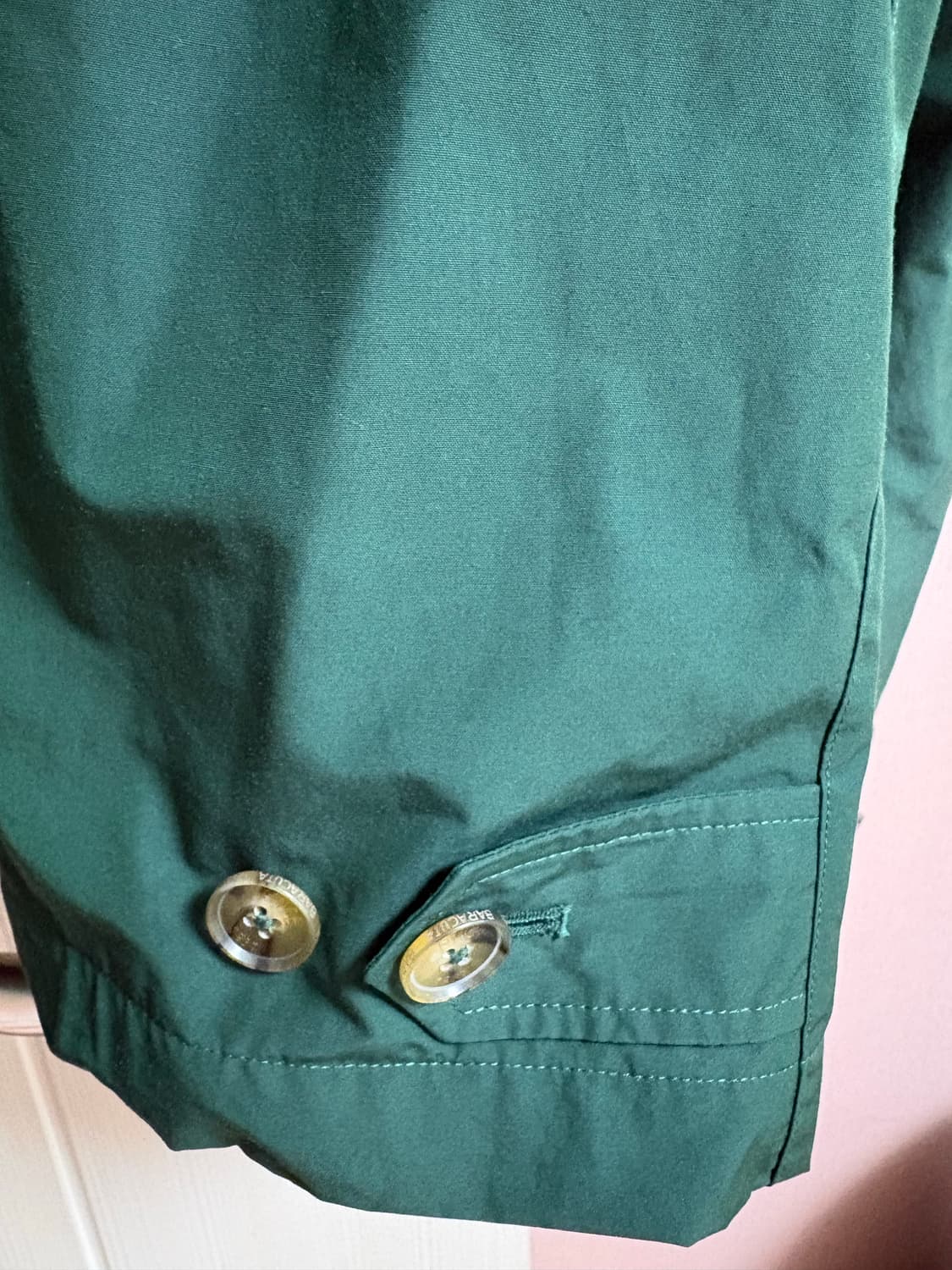 바라쿠타 G9 헤링턴 자켓 44 레이싱그린(택 있음) 상품이미지6