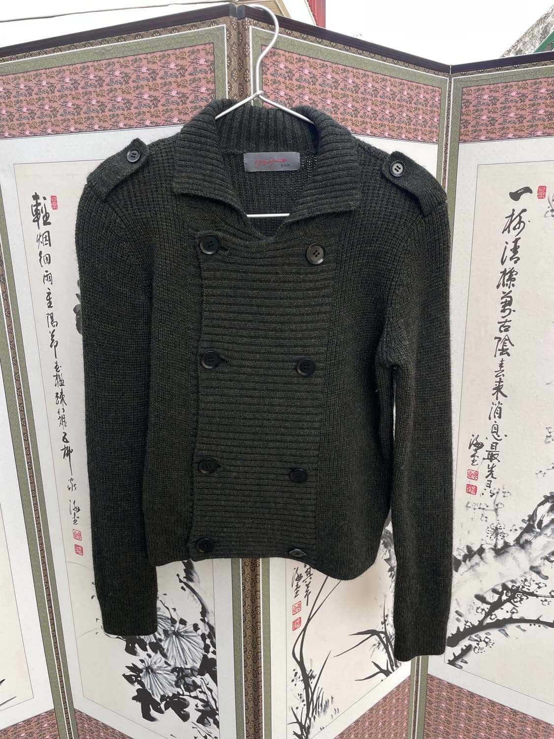 yohji yamamoto +noir military knit 상품이미지1
