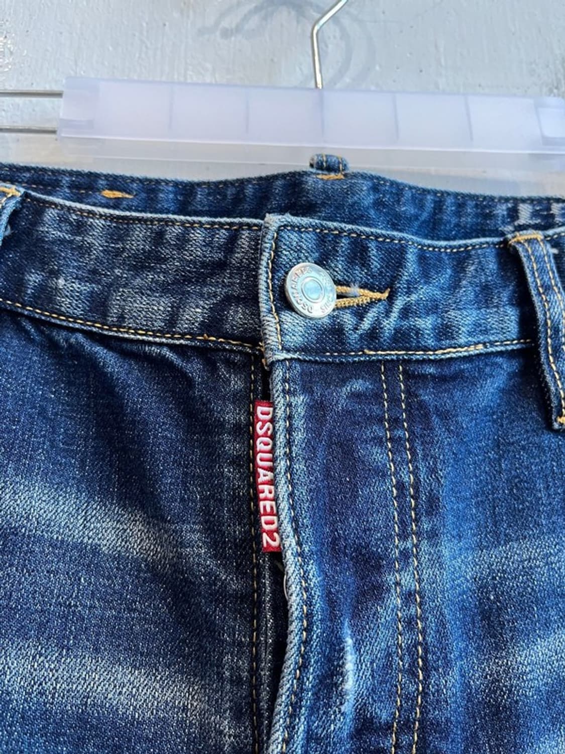디스퀘어드2 데미지 데님팬츠 청바지 슬림핏 Made in ITALY 상품이미지4