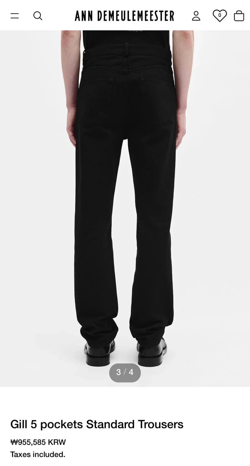 앤드뮐미스터 Gill 5 Pocket Jeans 상품이미지2