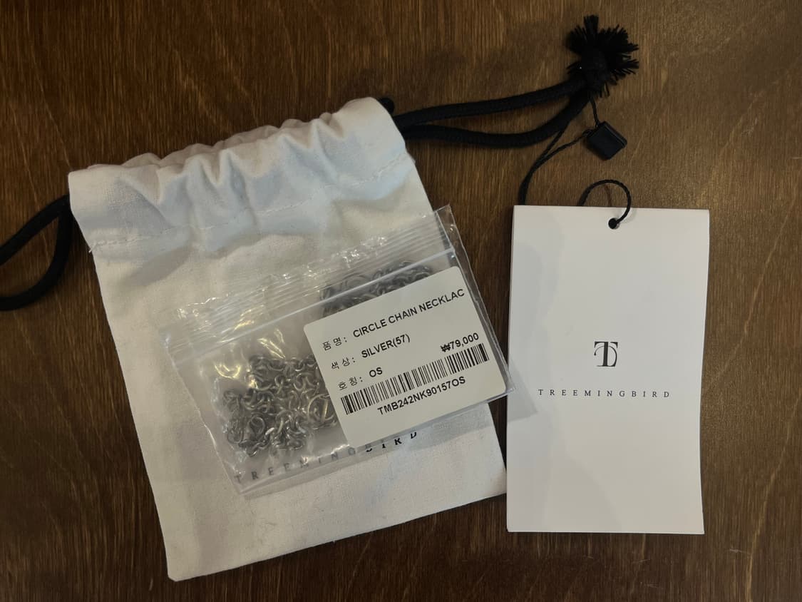 트리밍버드 CIRCLE CHAIN NECKLACE 상품이미지3