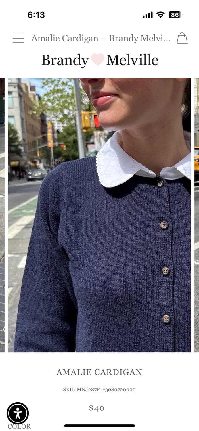 브랜디멜빌 가디건 새상품  상품이미지3