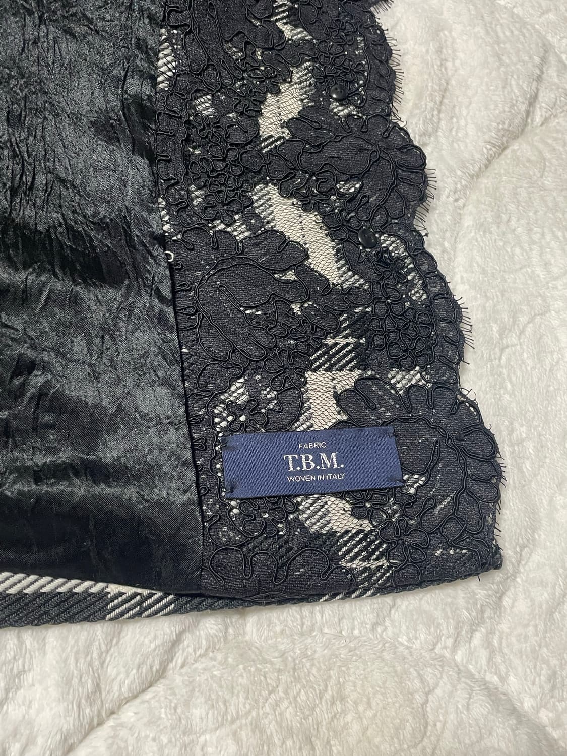 잉크 EENK 체크 레이스 자켓 (+옷걸이,비닐) 상품이미지3