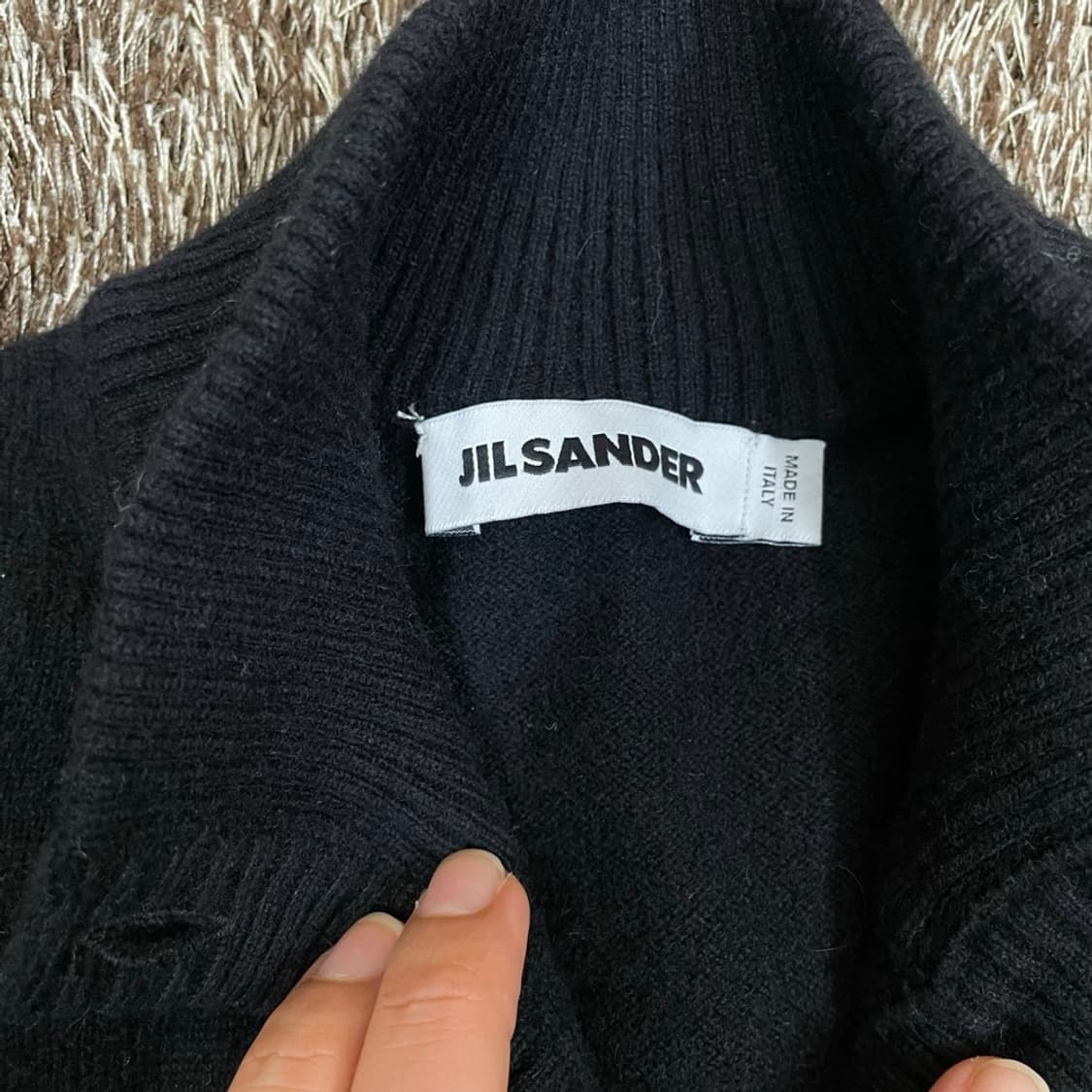 질샌더 JIL SANDER 캐시미어 가디건 38 상품이미지2