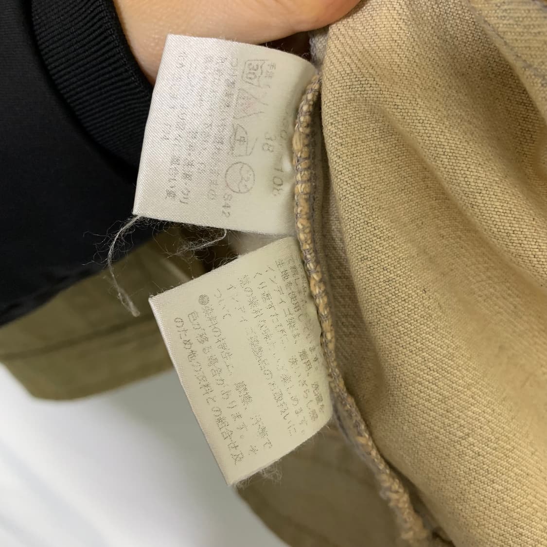 버버리 블루라벨 크롭 데저트 워싱 데님 7부 퍼프소매 자켓 38사이즈 상품이미지5