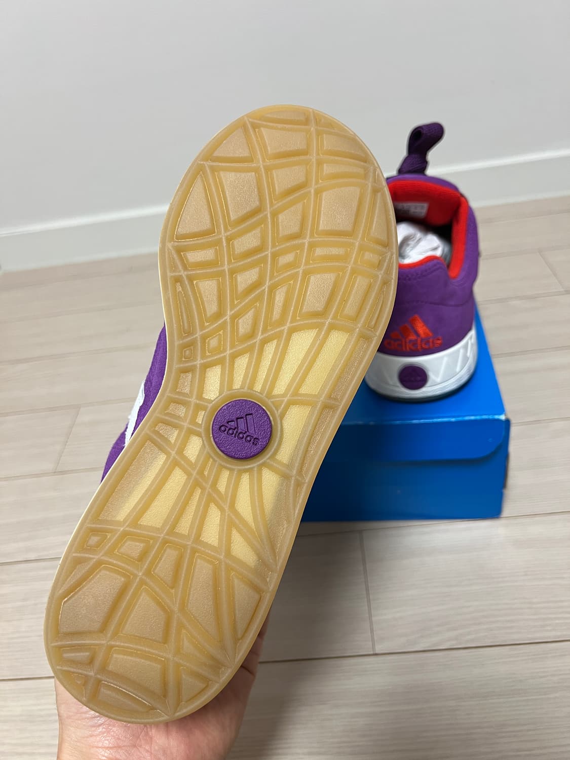 아디다스 ADIMATIC 아디매틱 퍼플 230 (GV6712) 풀구성 상품이미지5