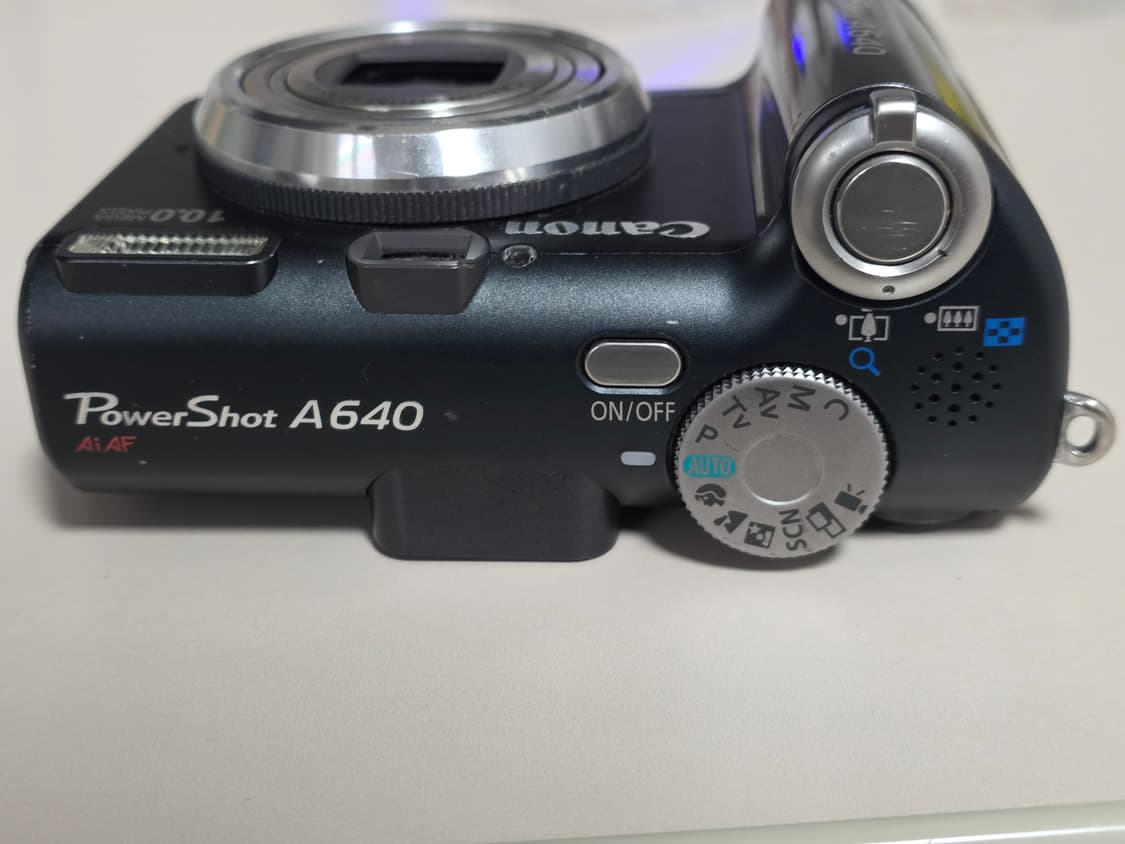 캐논 파워샷 A640 빈티지 디지털카메라 상품이미지2