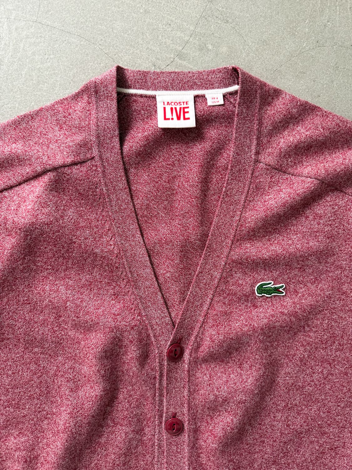 Lacoste Cotton Knit Cardigan 상품이미지3