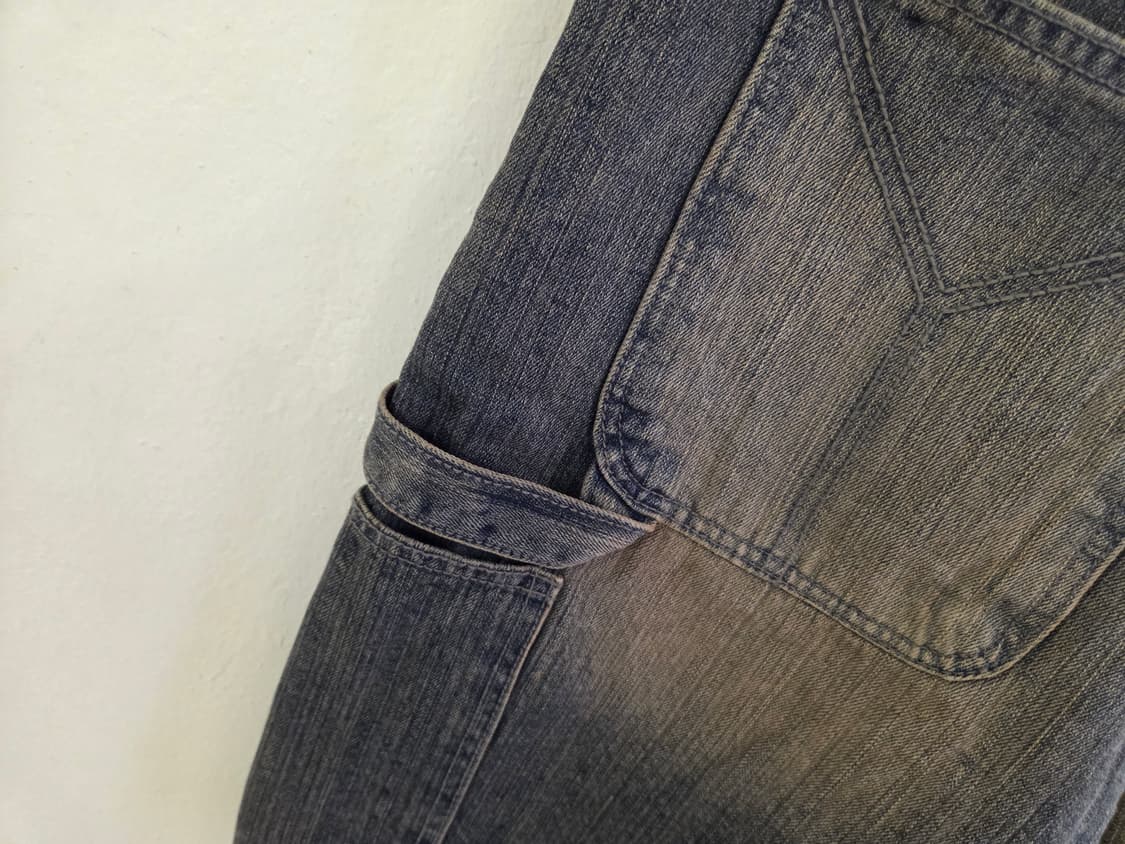 새거))OY 오픈야드 빈티지 워싱 데님 버뮤다 반바지 상품이미지6