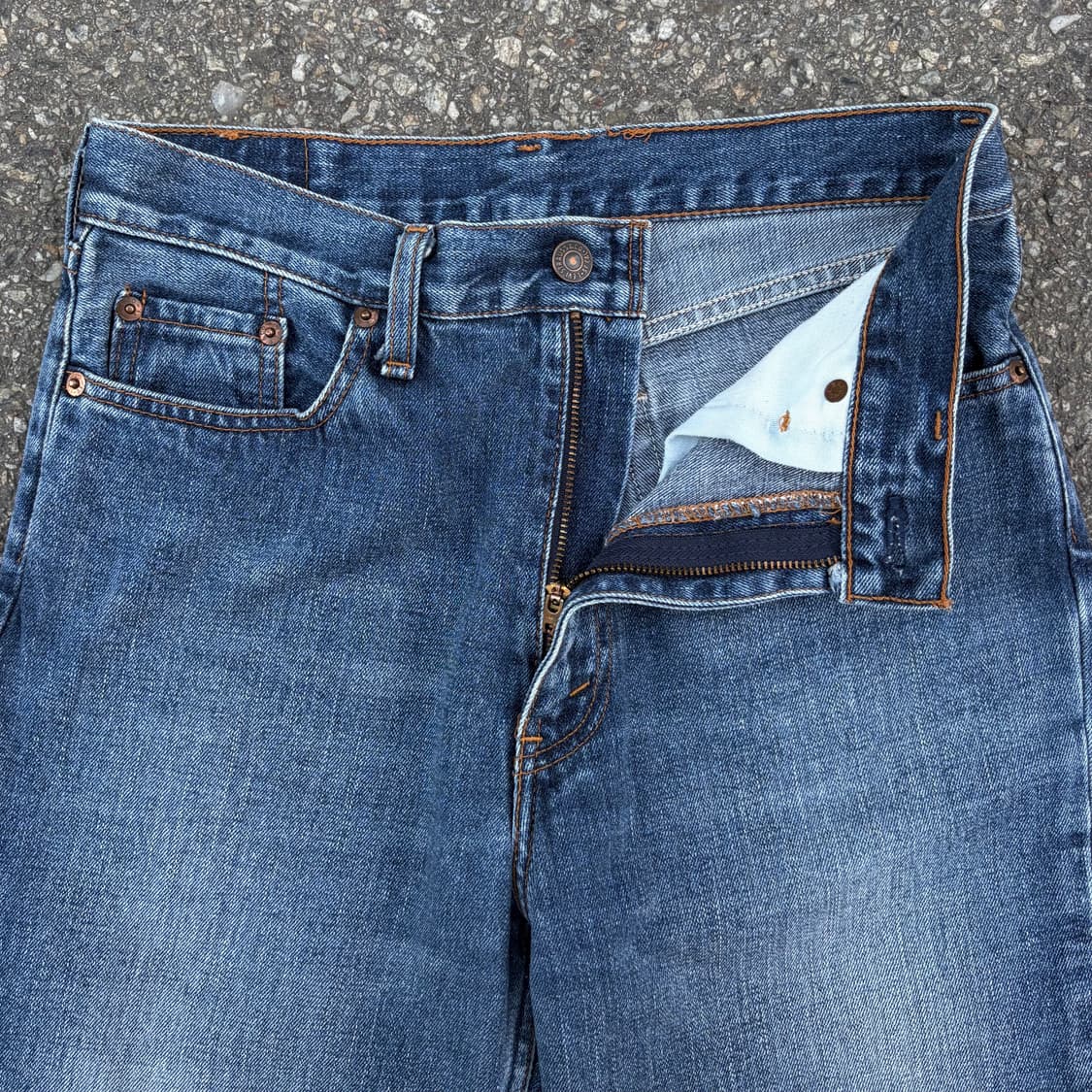 리바이스 505 레귤러 중청 데님 (29) 상품이미지2