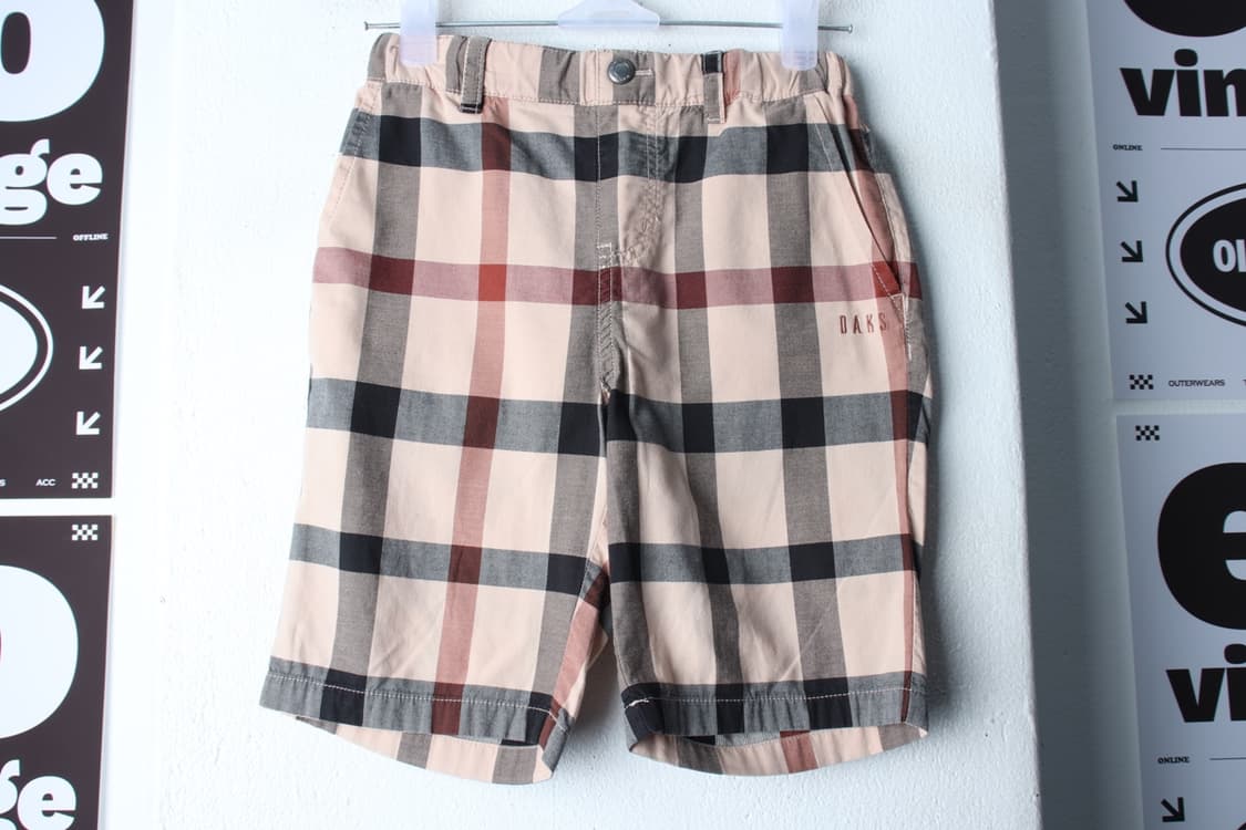 (F) 닥스 반바지 팬츠 아동 키즈 밴딩 체크-P10082 상품이미지2