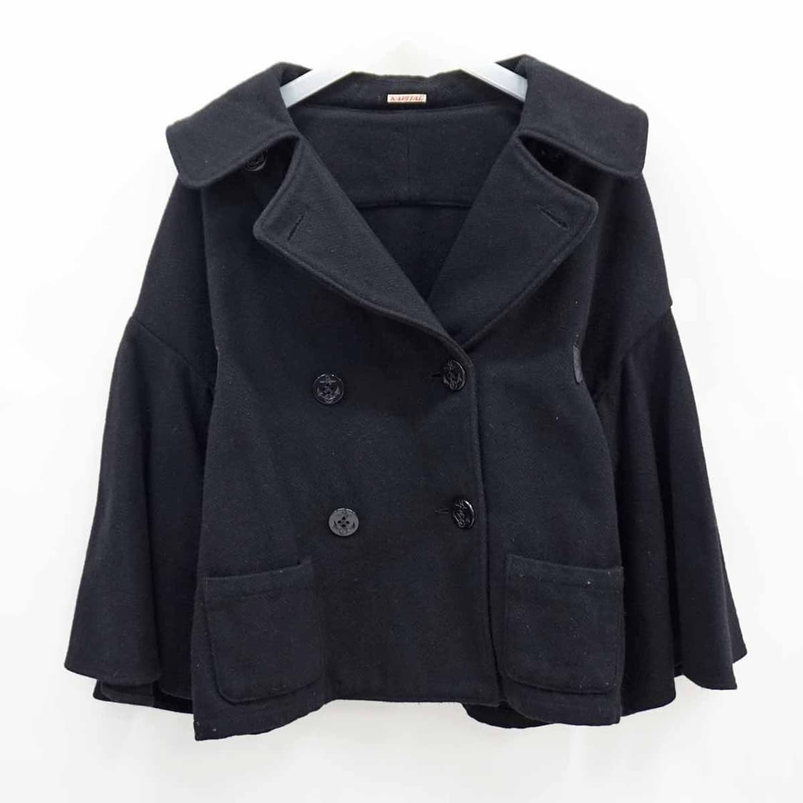 캐피탈 여성 멜튼 숏 피코트 상품이미지1