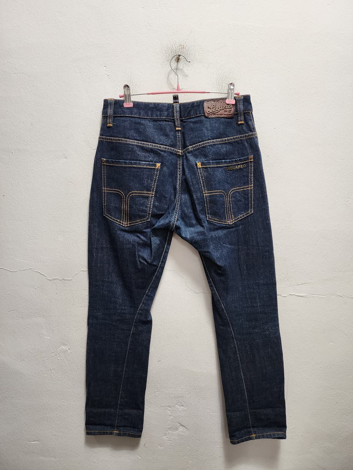 DSQUARED2 가죽패치 로고 청바지  상품이미지1