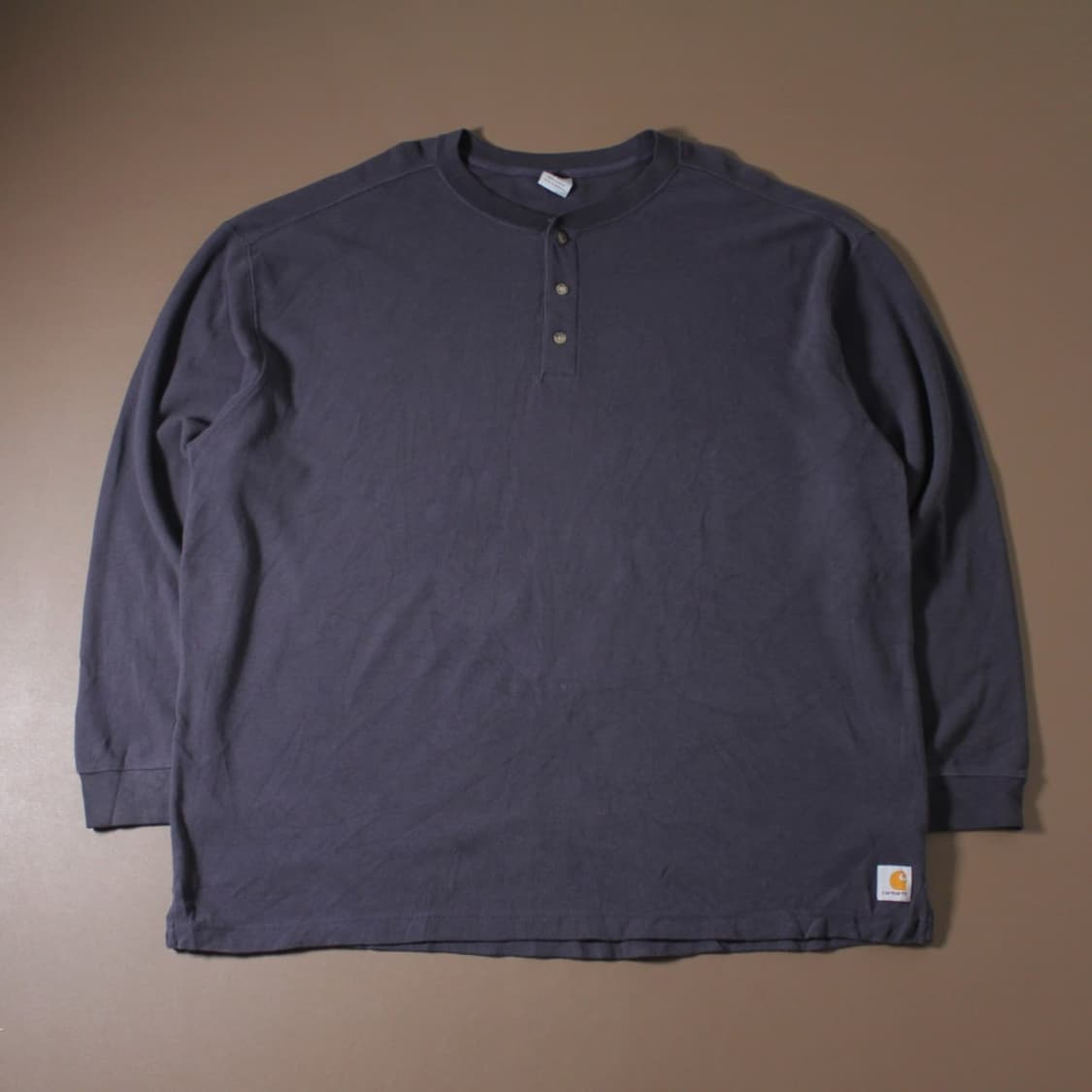 Carhartt 칼하트 차콜 헨리넥 롱 슬리브 상품이미지1