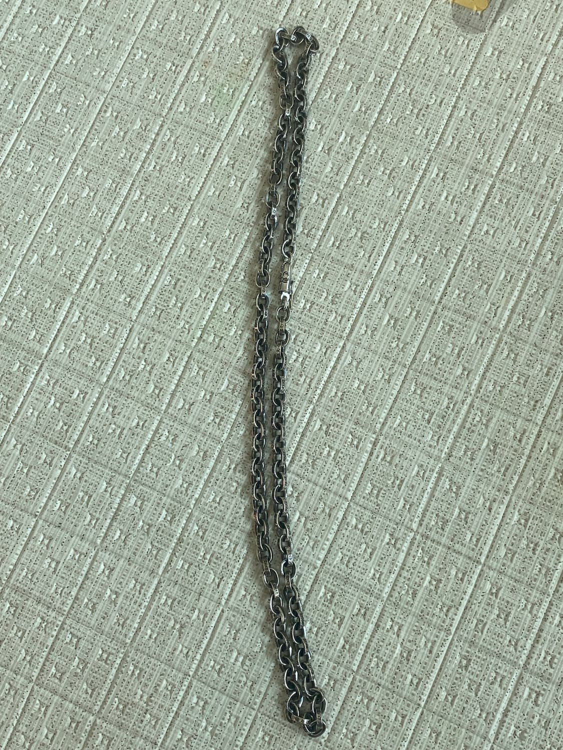 (새제품) 크롬하츠 페이퍼체인 18인치 상품이미지2