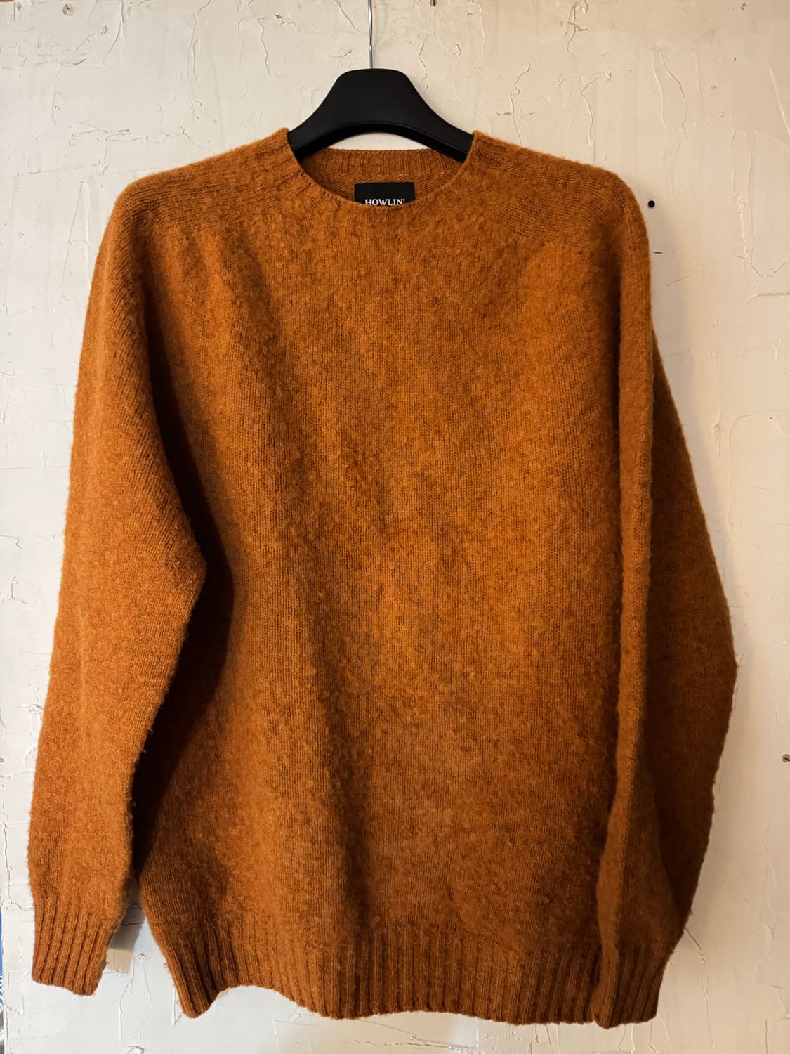 하울린 쉐기독 니트 오렌지  상품이미지1