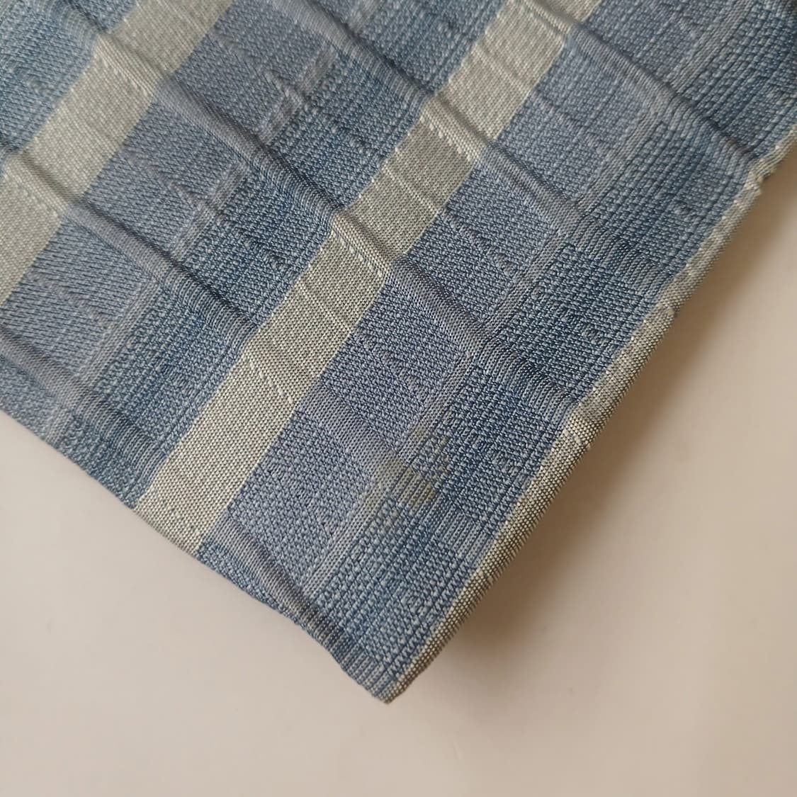 발렌시아가 블루 체크 넥타이 9.6cm A등급 A19740
 상품이미지10