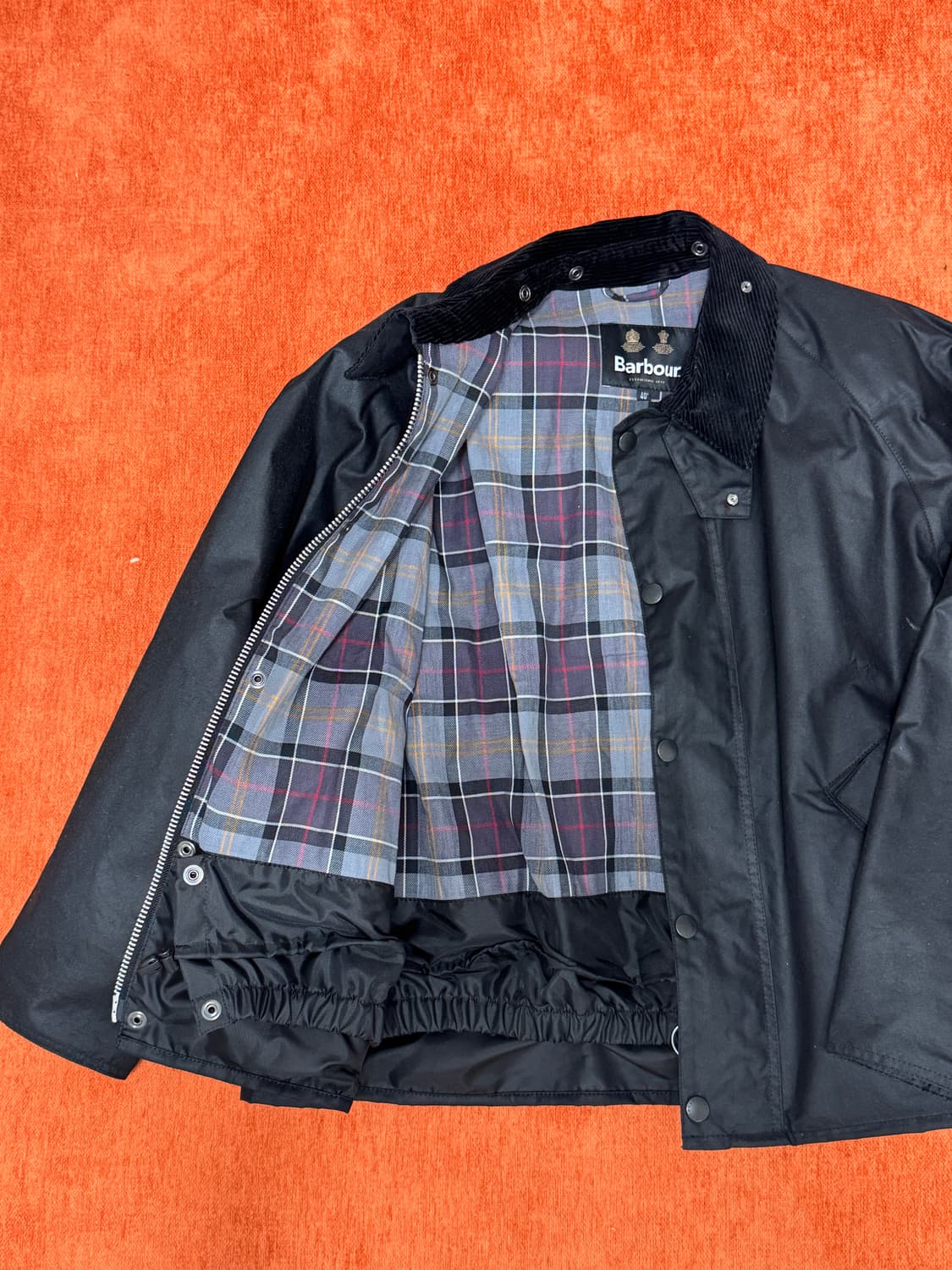 바버 트랜스포트 왁스 자켓 40사이즈 상품이미지2