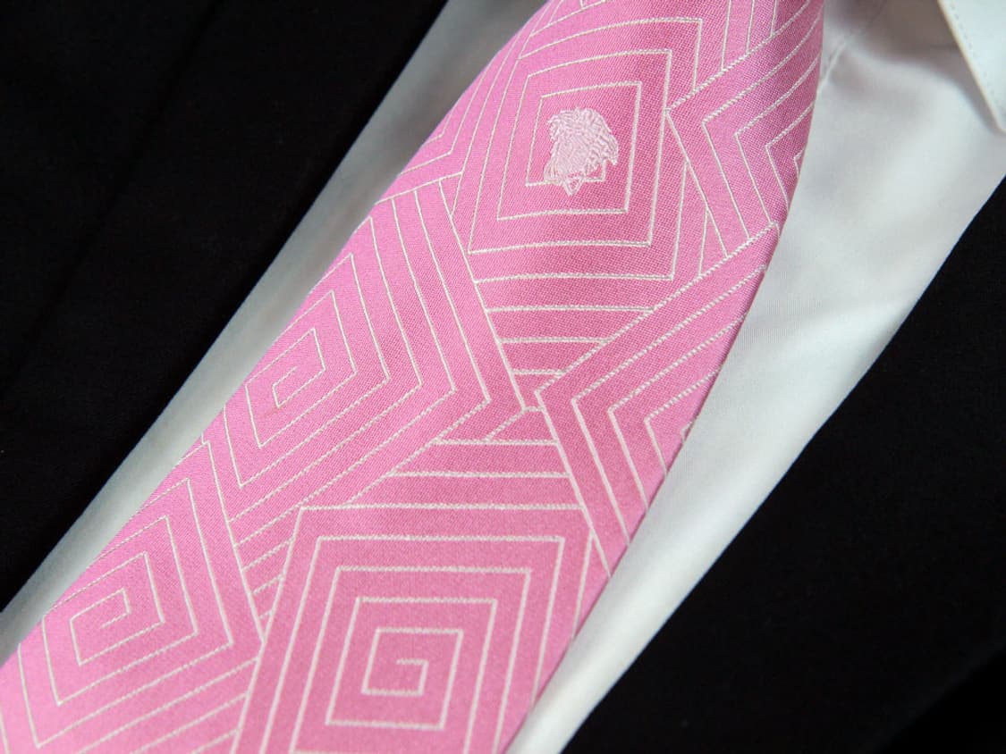 베르사체 8.8cm A등급 남자 명품 넥타이 상품이미지1