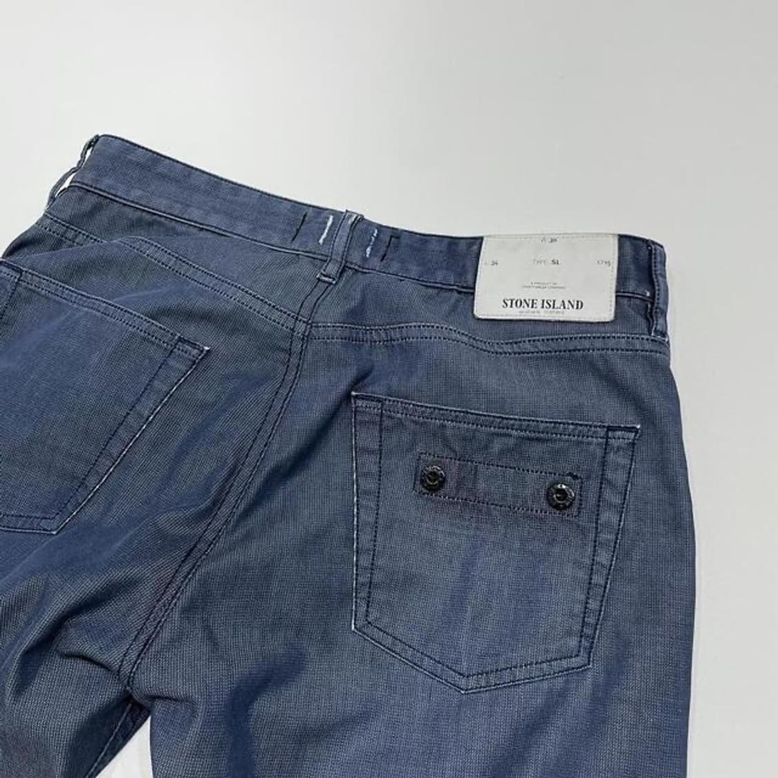 스톤아일랜드 메탈 코튼 팬츠 (30)  상품이미지5