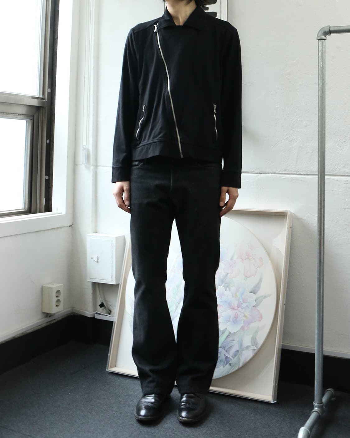  로렌 랄프로렌 니트 라이더 자켓  상품이미지3