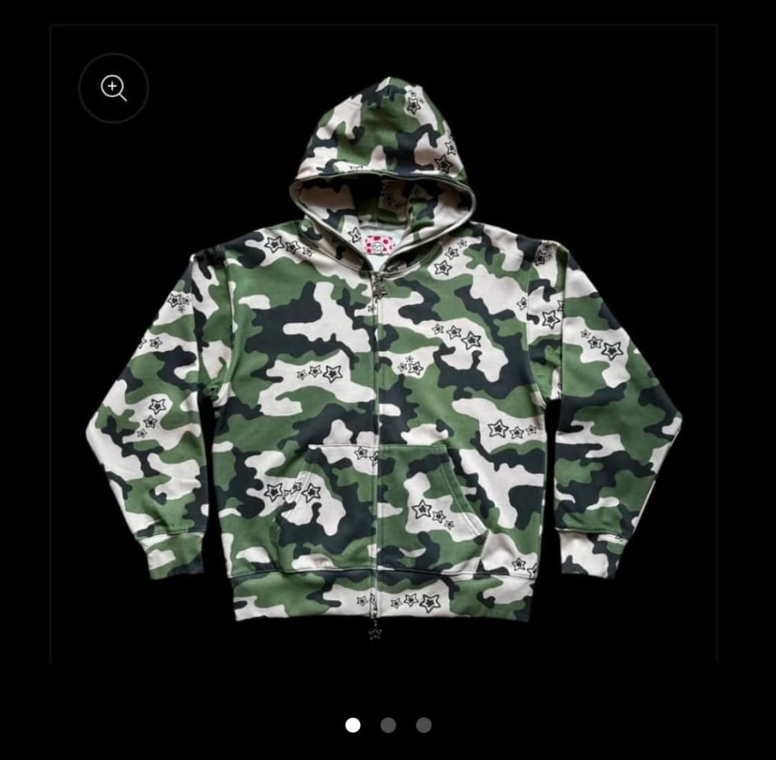 스타팀 투웨이 카모 후드 집업 상품이미지1