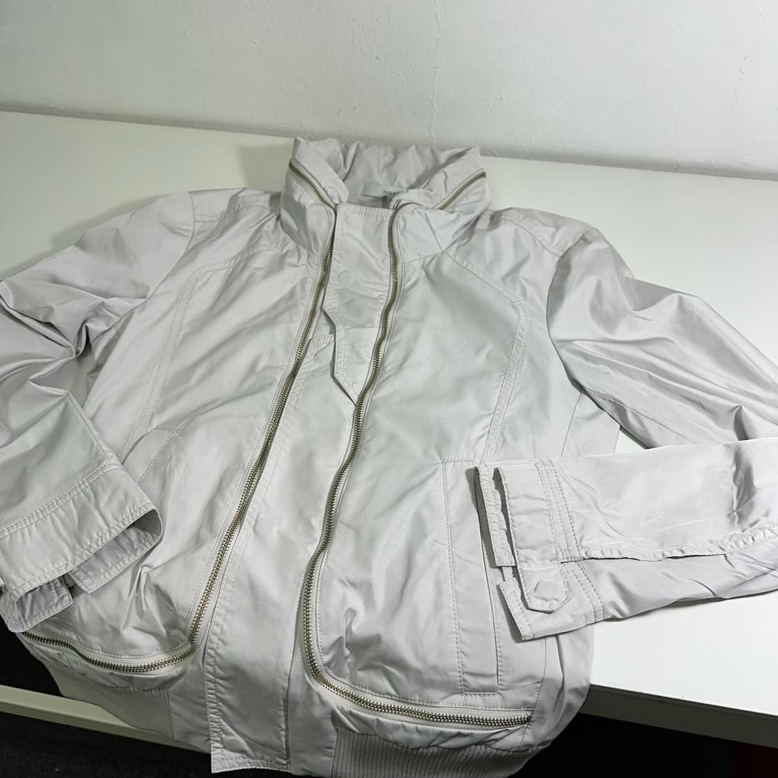 48 100 솔리드옴므 라이트그레이 멀티자크 자켓 상품이미지1