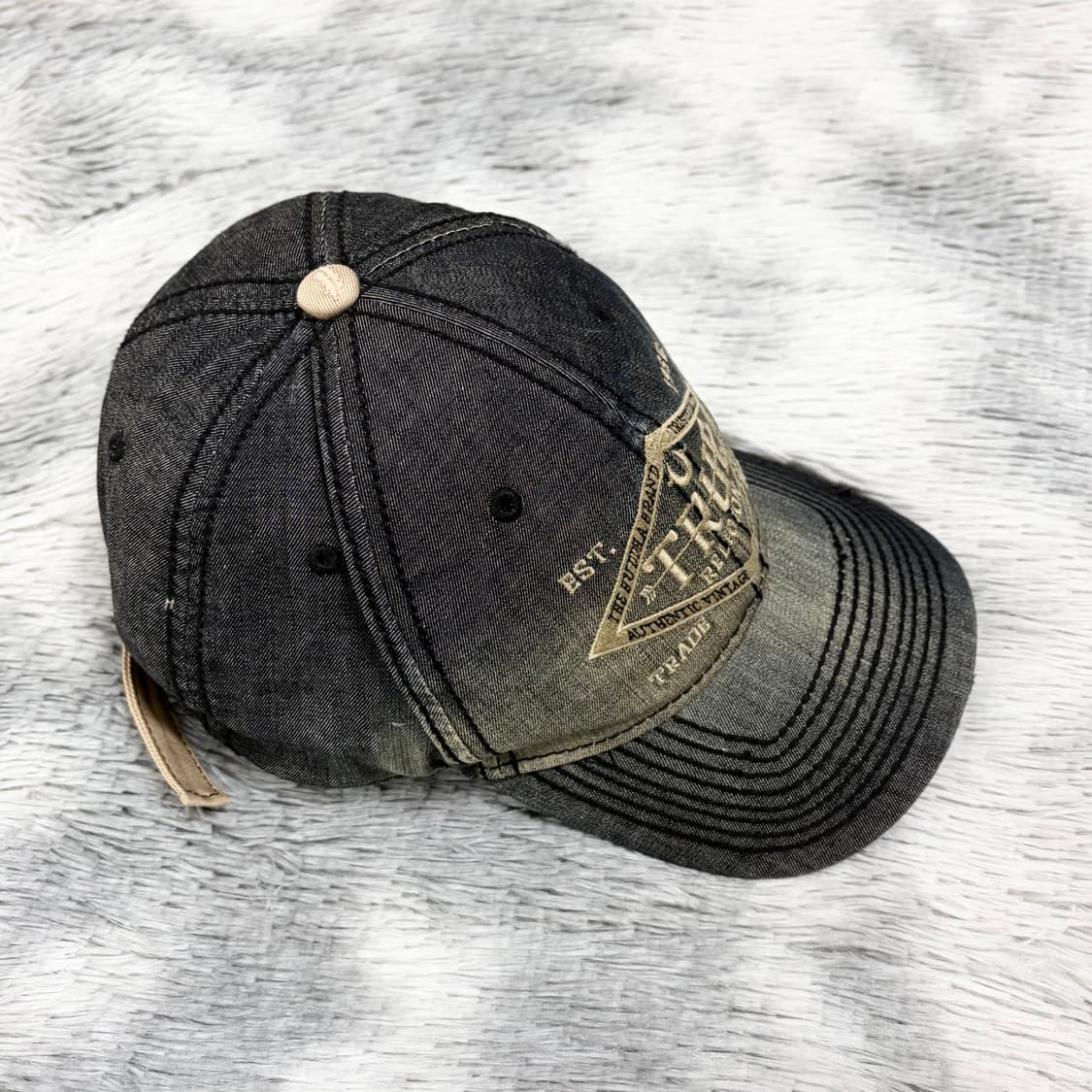 트루릴리전 자수 데님 볼캡 상품이미지6