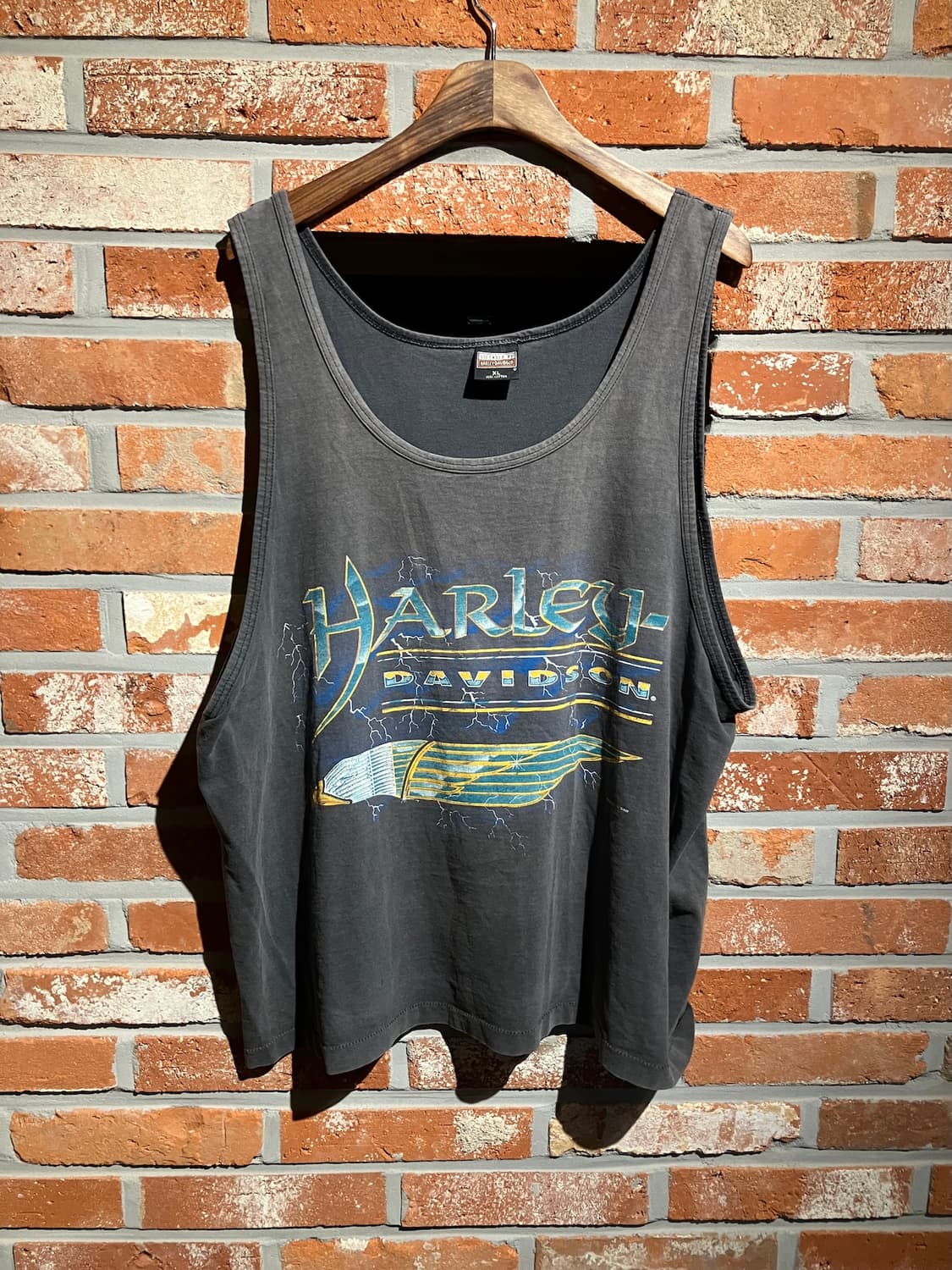 빈티지 할리 데이비슨 슬리브리스 나시 상품이미지2