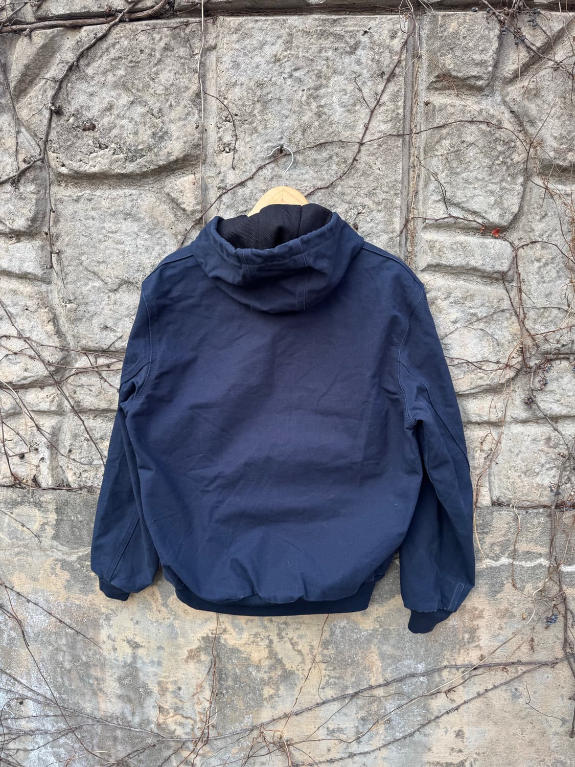 칼하트 빈티지 j131 dny 네이비 덕 액티브 후드 워크 자켓 m 상품이미지2