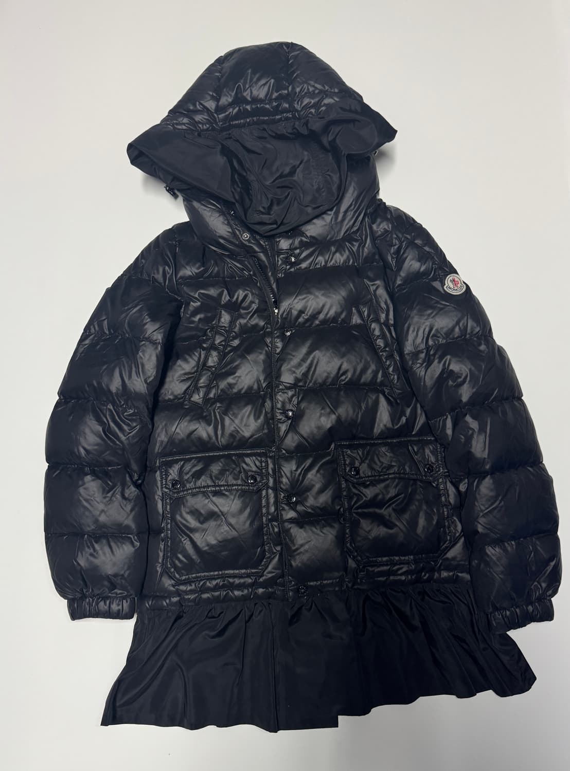 여성 몽클레어 리메이크 커스텀 세리 후드 패딩 점퍼 s 상품이미지1