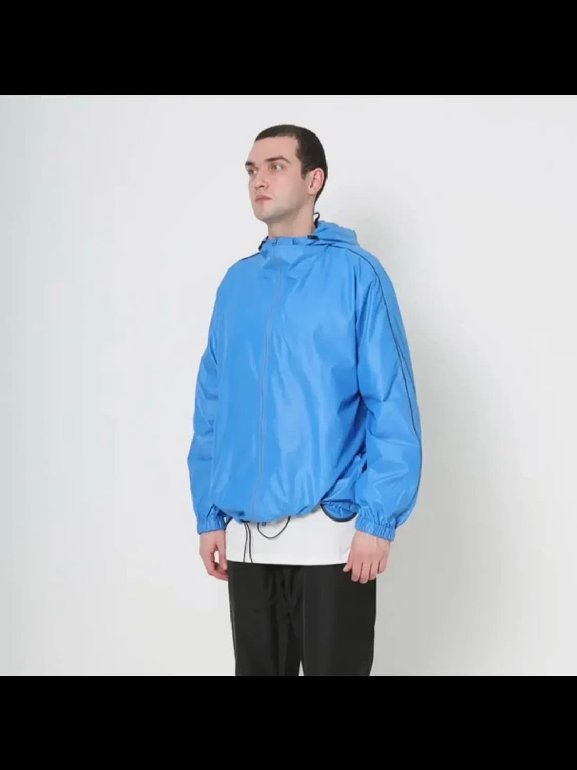 플라스틱 프로덕트 파이핑 후드자켓 M 상품이미지1