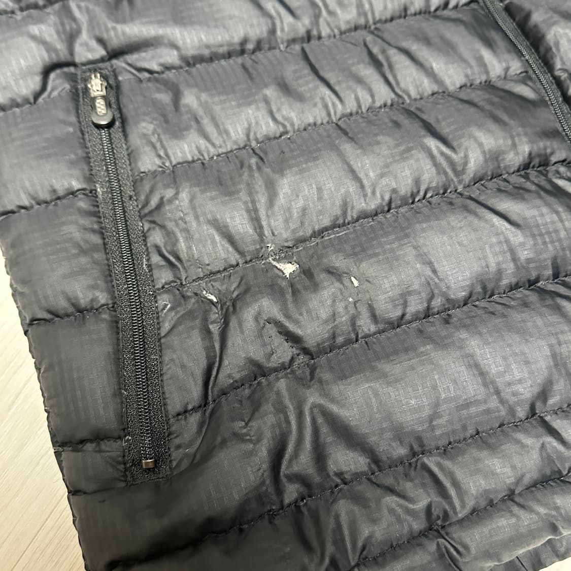 파타고니아 구스 다운 경량 패딩 스웨터 자켓 xs 상품이미지7