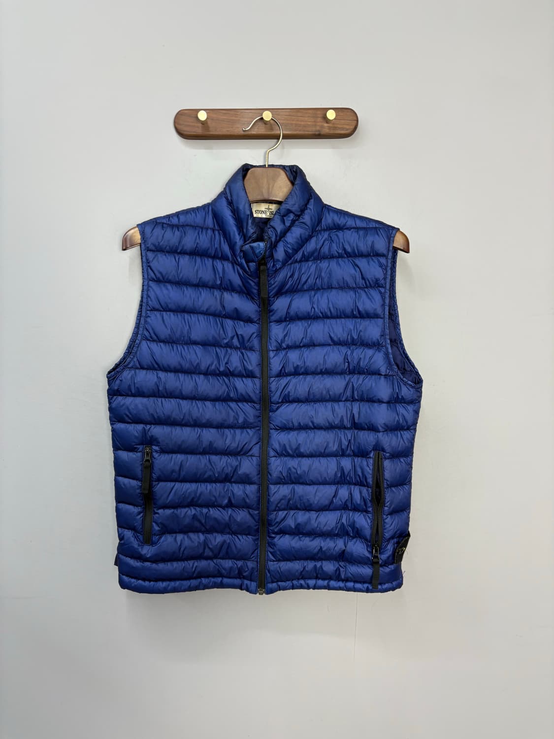 스톤아일랜드 블루 경량패딩 베스트 A2442 상품이미지2
