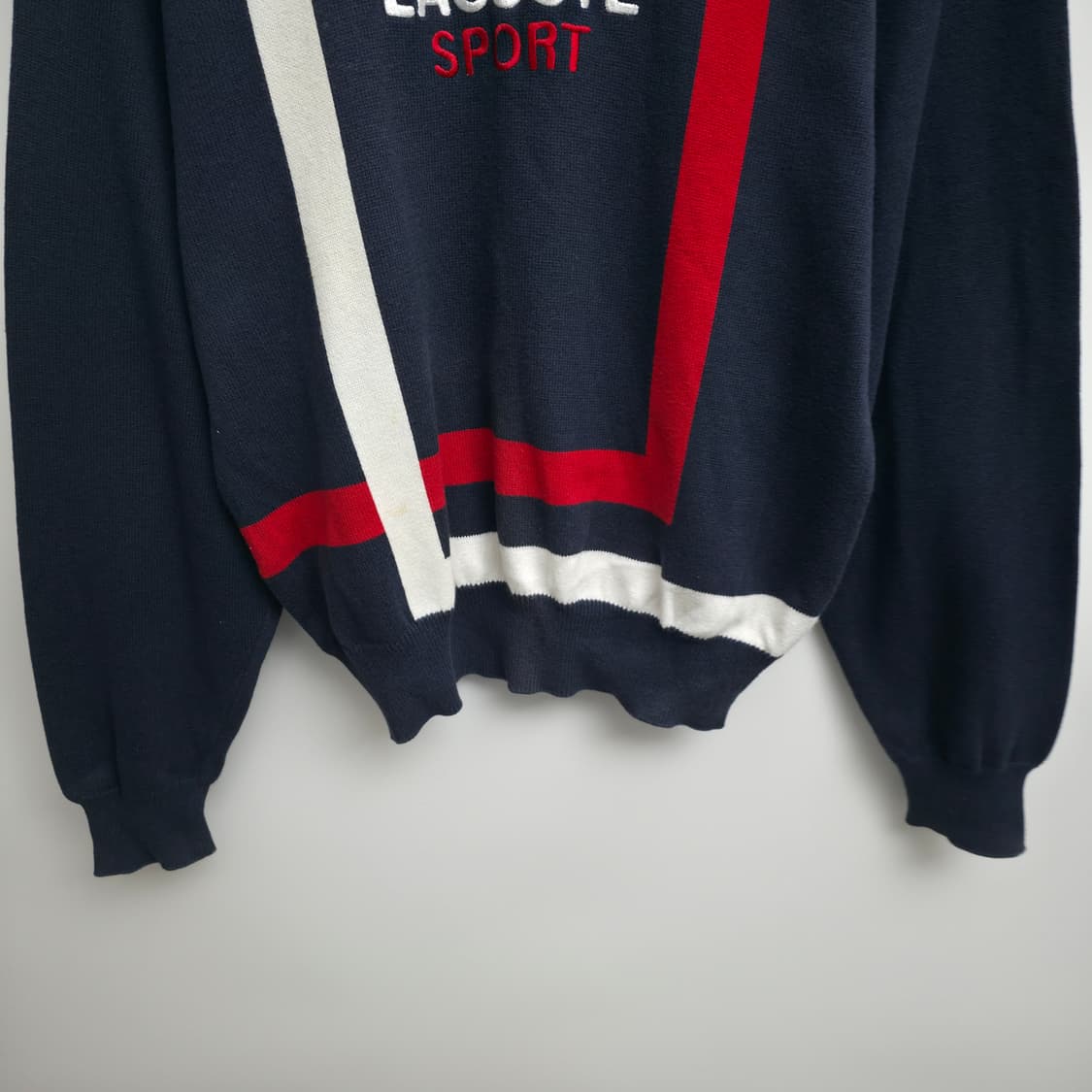 [M] 라코스테 스포츠 네이비 니트 상품이미지3