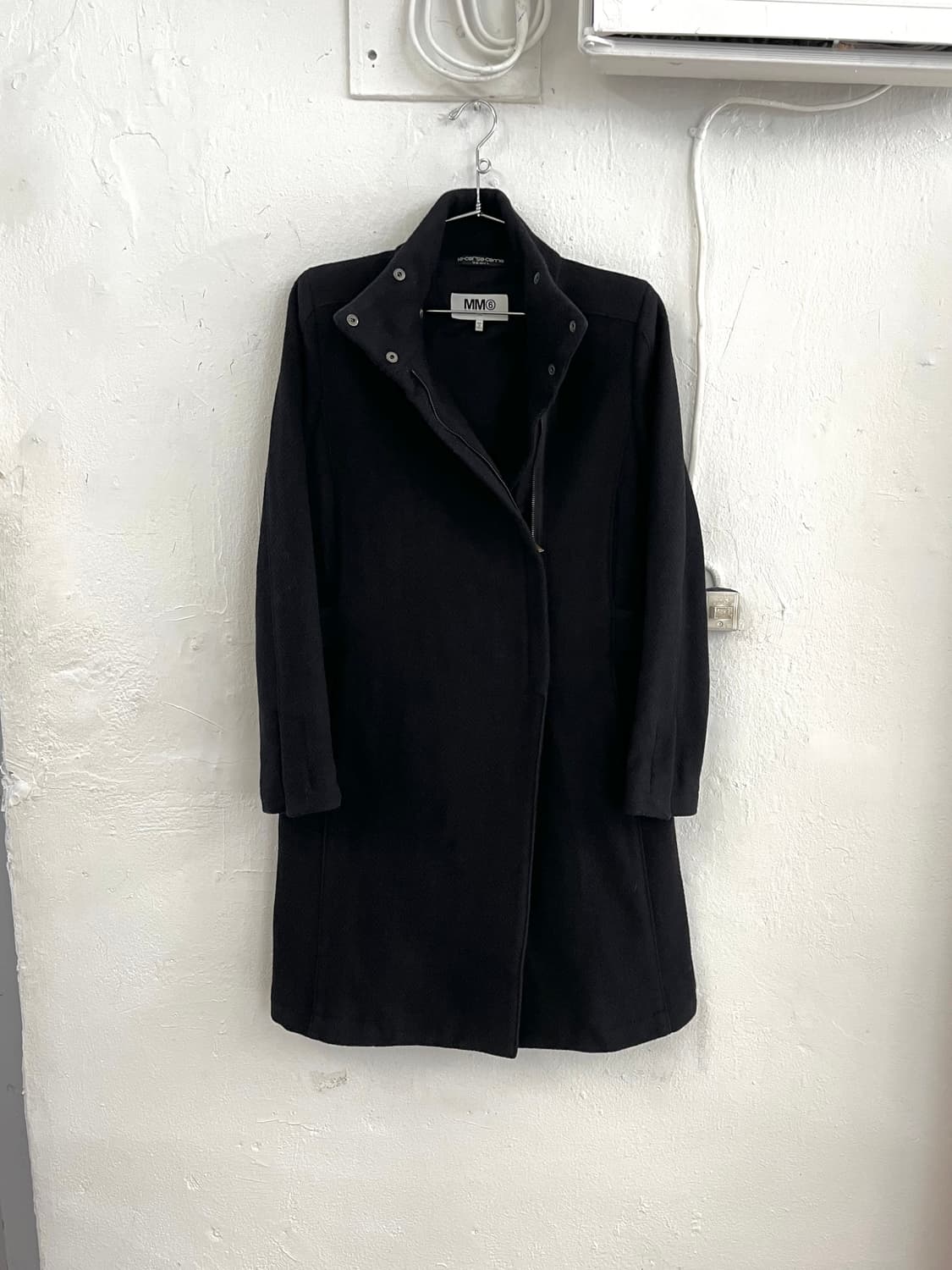 메종 마틴 마르지엘라 MM6 모헤어 울 하이넥 코트 상품이미지3