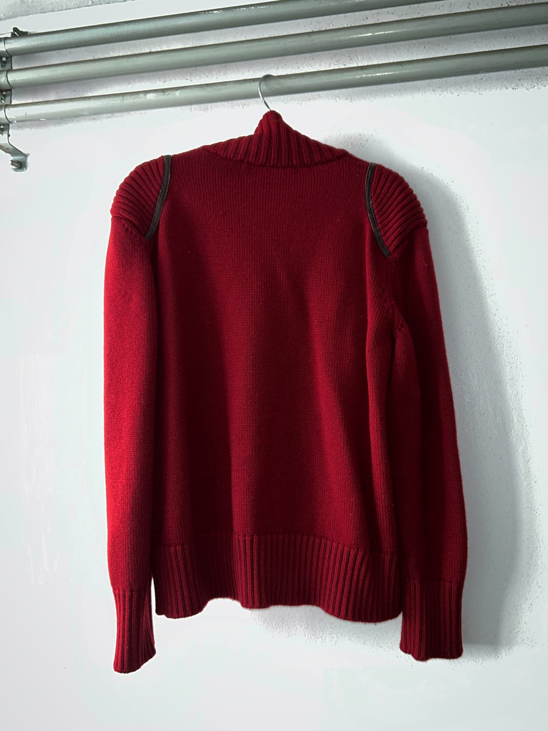 Vintage Toggle strap knit cardigan 상품이미지3