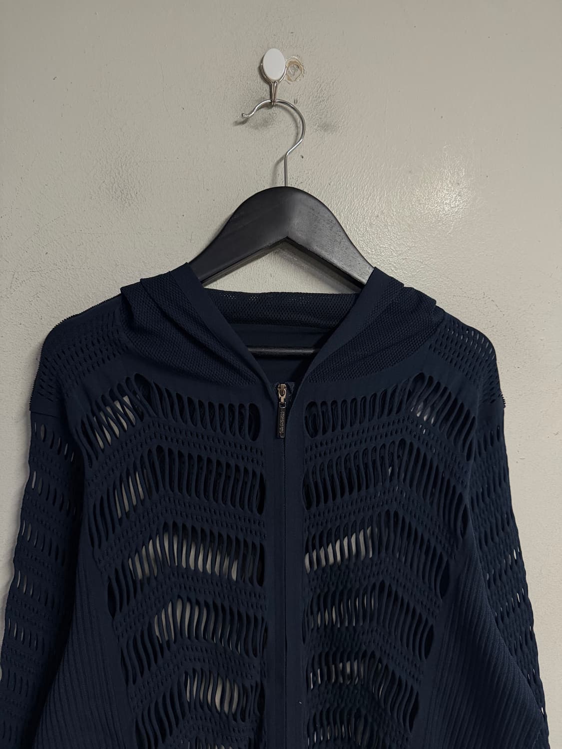 HIROKO KOSHINO Mesh Hooded Jacket 상품이미지2
