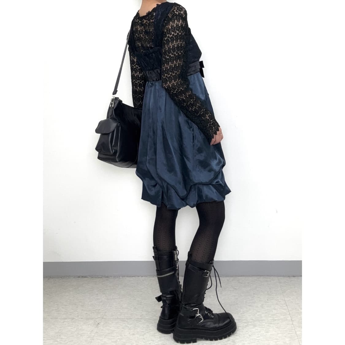 빈티지 고딕 원피스 드레스 상품이미지4